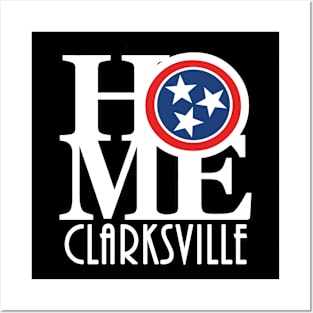 HOME Clarksville Posters and Art